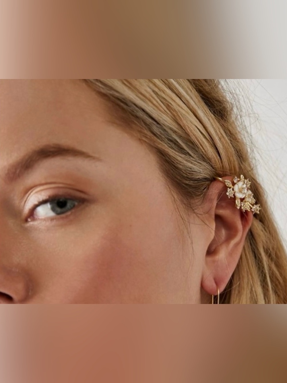 Blossom Ear Cuff by Melinda Maria